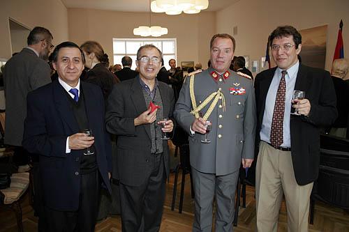 La Asociación con nuestro Agregado Militar y de Defensa, Coronel Ricardo Jara