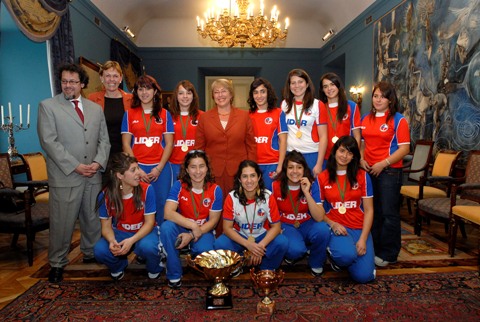 Las Heroinas con la Presidenta 2006