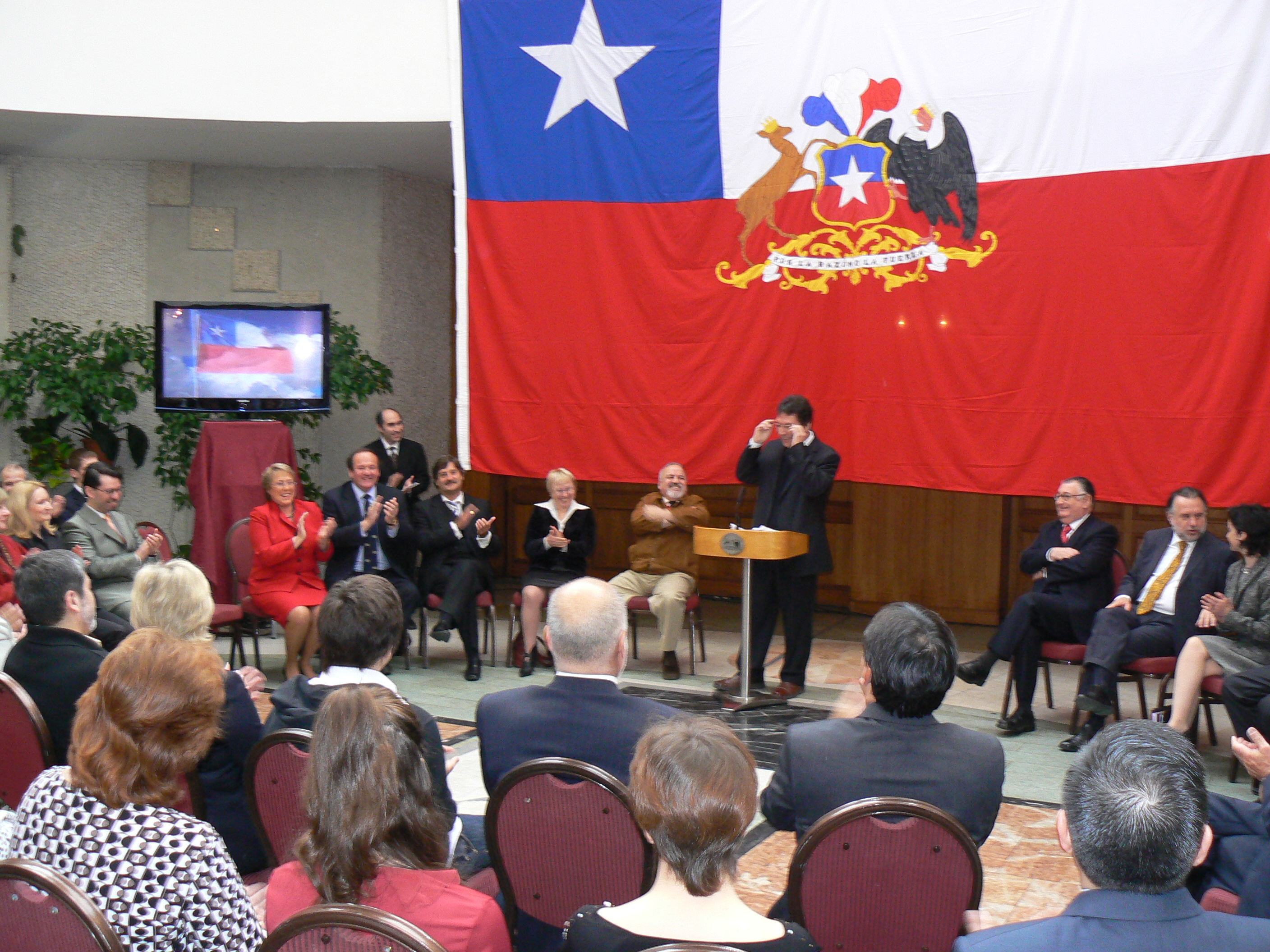 Discurso central de la Asociación de Chilenos en Rusia - Leo Plaza - 04.04.2009