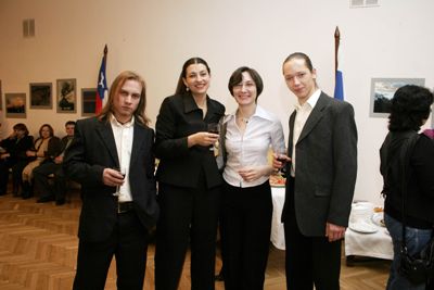 En la Embajada de Chile - Fiesta Navidad-2006