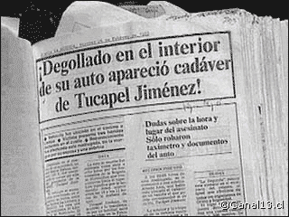 Sobre el asesinato de Tucapel Jimenez