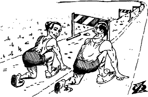 Carrera con obstaculos para las mujeres