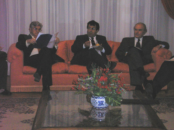 Reunión Asociación de Chilenos en Rusia con Parlamentarios Chilenos