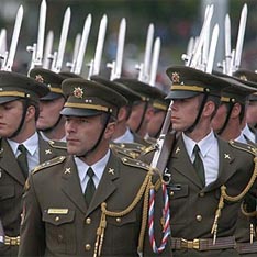 Saldado Ruso en la Parada Militar del Dia de la Victoria contra Hitler - 9 de Mayo 2007