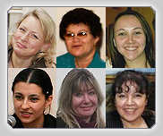 Marina, Julia, Lena, Mariana, Rosa y Cristina